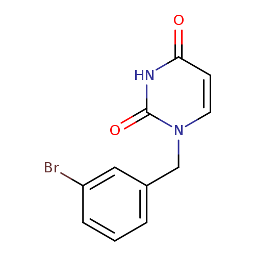 1-[(3-bromophenyl)methyl]-1,2,3,4-tetrahydropyrimidine-2,4-dione