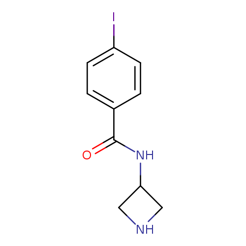 N-(azetidin-3-yl)-4-iodobenzamide