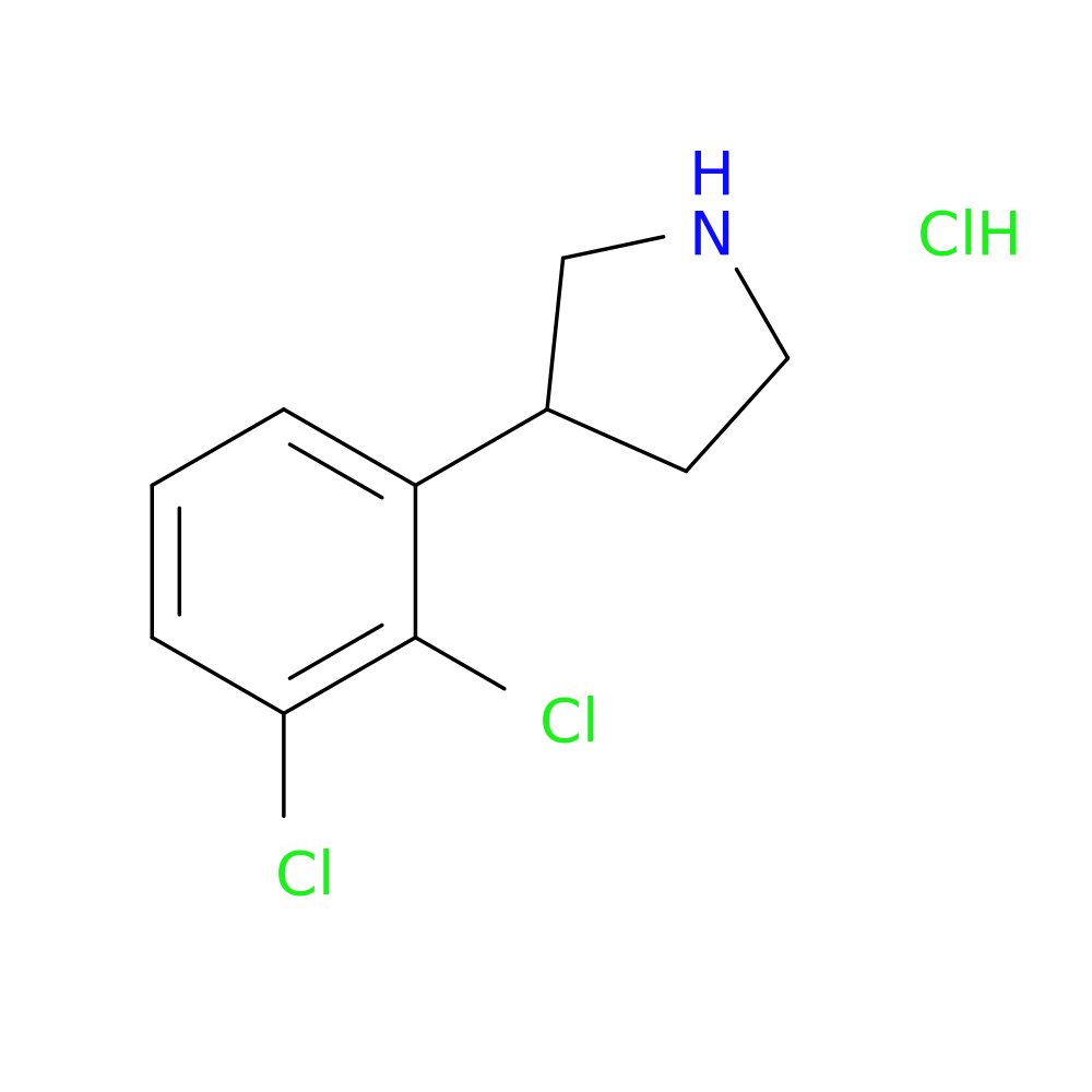3-(2,3-Dichlorophenyl)pyrrolidine hydrochloride