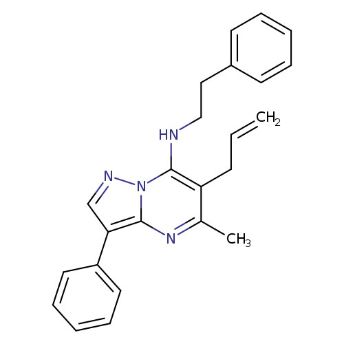 5-methyl-3-phenyl-N-(2-phenylethyl)-6-(prop-2-en-1-yl)pyrazolo[1,5-a]pyrimidin-7-amine