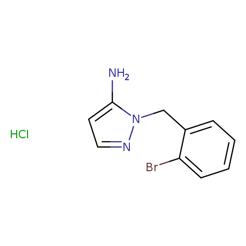 1-[(2-bromophenyl)methyl]-1H-pyrazol-5-amine hydrochloride