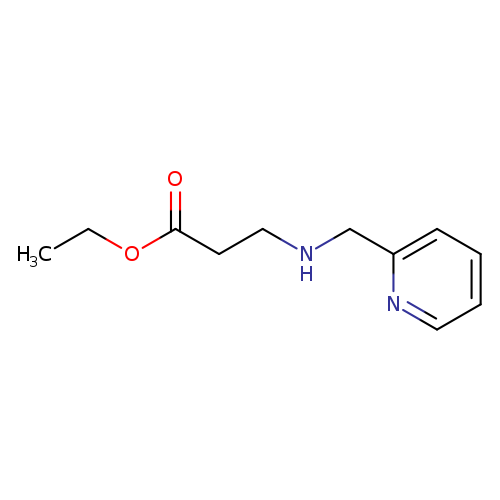 ethyl 3-{[(pyridin-2-yl)methyl]amino}propanoate