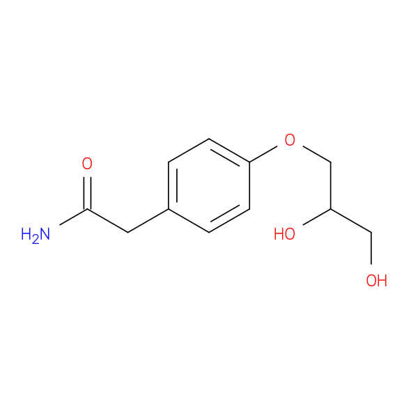 2-(4-(2,3-Dihydroxypropoxy)phenyl)acetamide