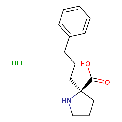 (R)-2-(3-Phenylpropyl)pyrrolidine-2-carboxylic acid hydrochloride