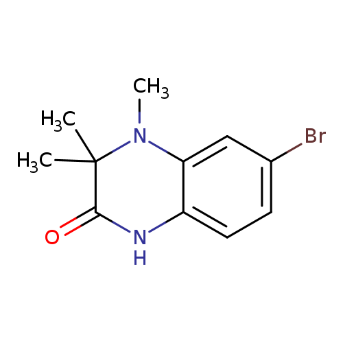 6-bromo-3,3,4-trimethyl-1,2,3,4-tetrahydroquinoxalin-2-one