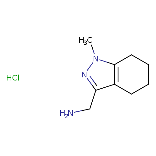 1-(1-methyl-4,5,6,7-tetrahydro-1H-indazol-3-yl)methanamine hydrochloride