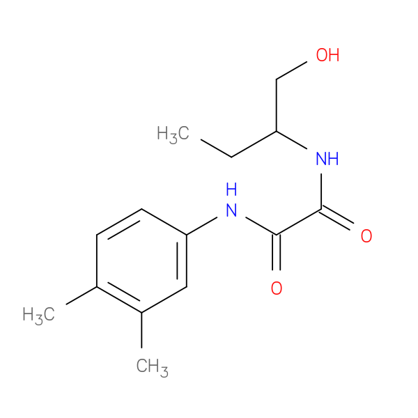 N'-(3,4-dimethylphenyl)-N-(1-hydroxybutan-2-yl)ethanediamide