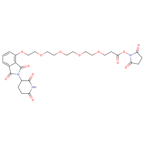 Thalidomide-O-PEG4-NHS ester