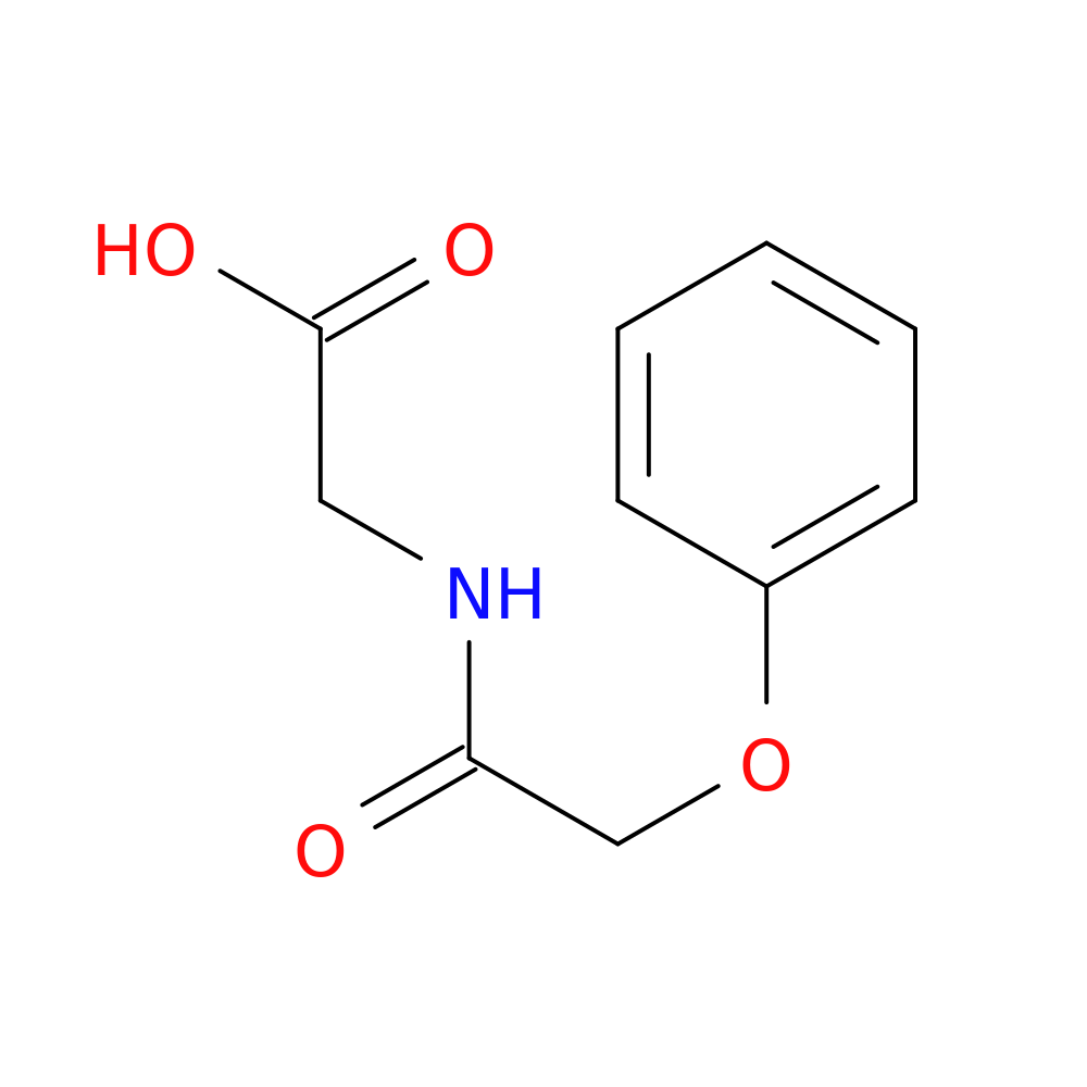 N-(Phenoxyacetyl)glycine