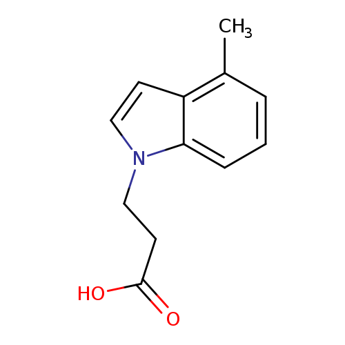 3-(4-Methyl-1h-indol-1-yl)propanoic acid