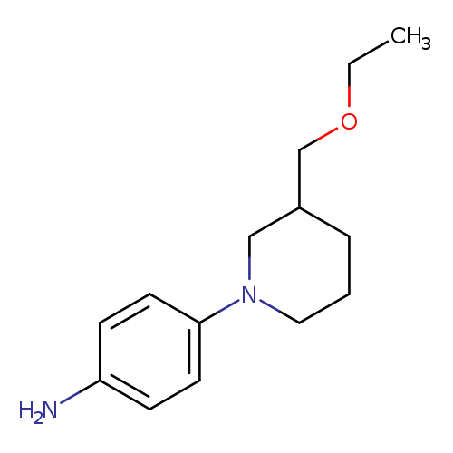 4-(3-(Ethoxymethyl)piperidin-1-yl)aniline