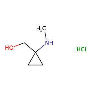 (1-(methylamino)cyclopropyl)methanol hydrochloride