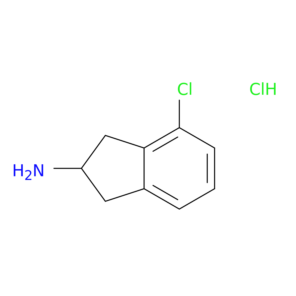 4-chloro-2,3-dihydro-1H-inden-2-amine hydrochloride