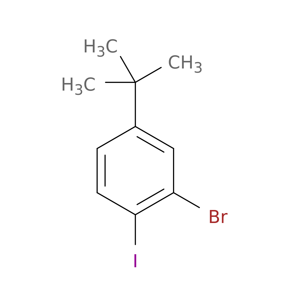3-Bromo-4-iodo-tert-butylbenzene