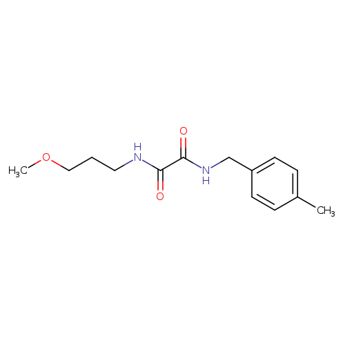 N-(3-methoxypropyl)-N'-[(4-methylphenyl)methyl]ethanediamide