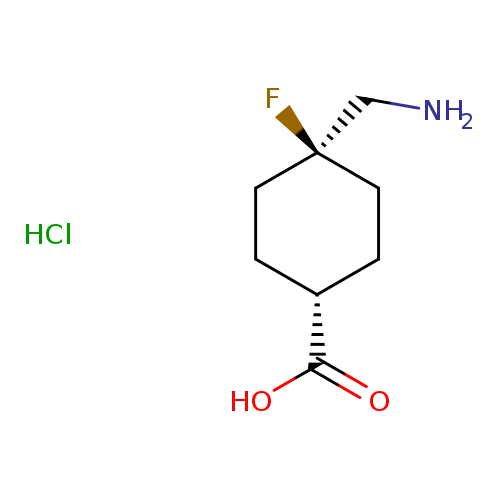 (1r,4r)-4-(aminomethyl)-4-fluorocyclohexane-1-carboxylicacidhydrochloride