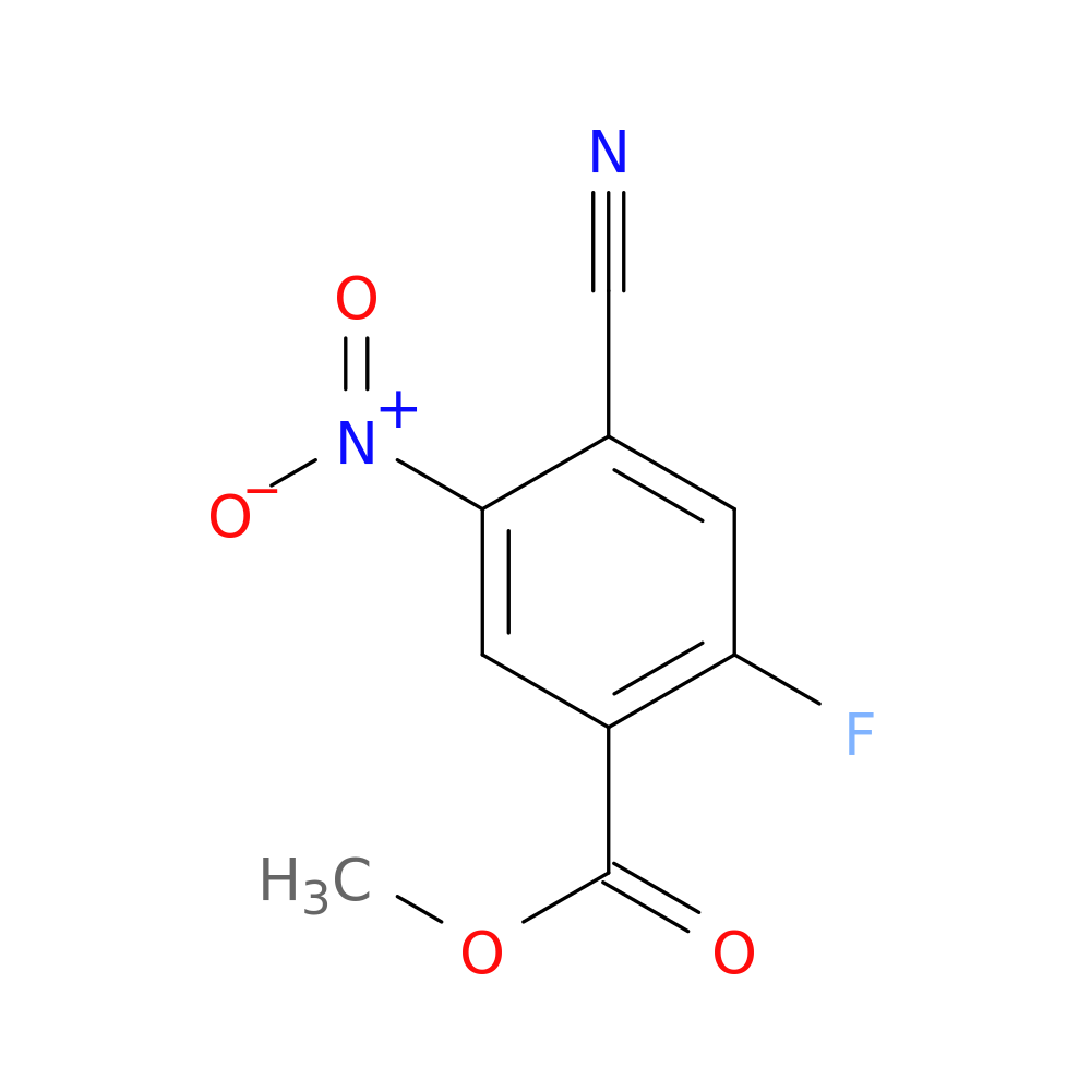 Methyl 4-cyano-2-fluoro-5-nitrobenzoate