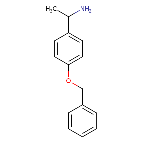 1-[4-(Benzyloxy)phenyl]ethanamine