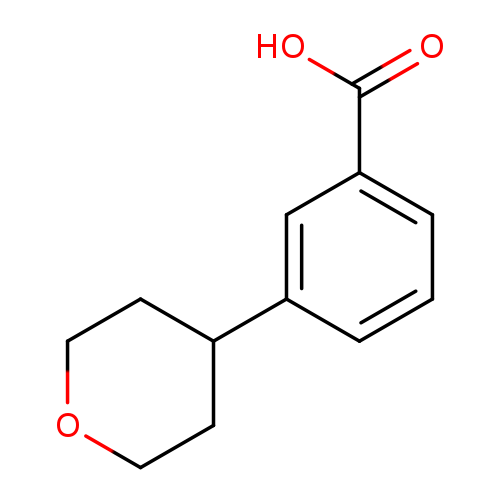 3-(OXAN-4-YL)BENZOIC ACID