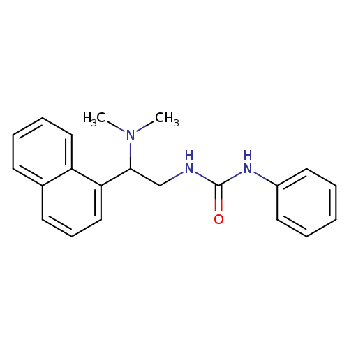 3-[2-(dimethylamino)-2-(naphthalen-1-yl)ethyl]-1-phenylurea