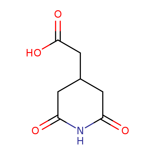 4-Piperidineacetic acid, 2,6-dioxo-