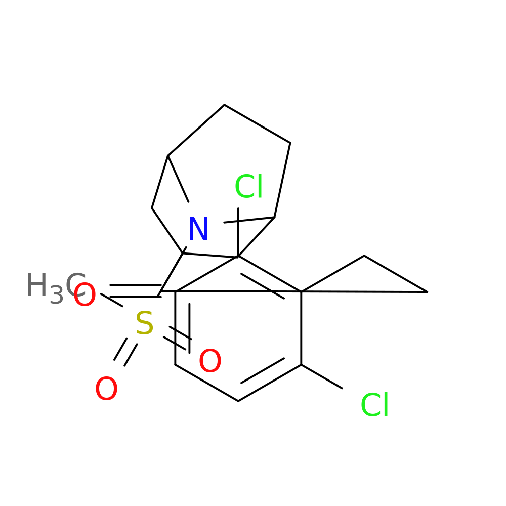 3-(2,6-dichlorophenyl)-1-{3-methanesulfonyl-8-azabicyclo[3.2.1]octan-8-yl}propan-1-one