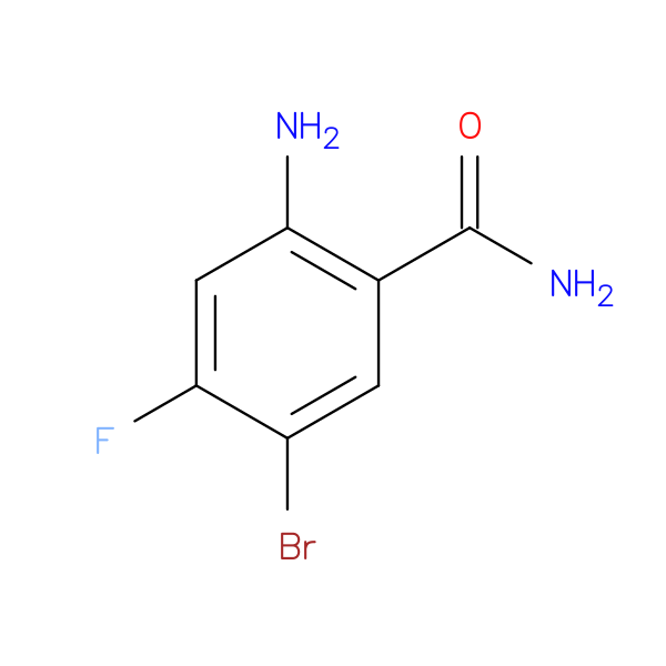 2-Amino-5-bromo-4-fluorobenzamide