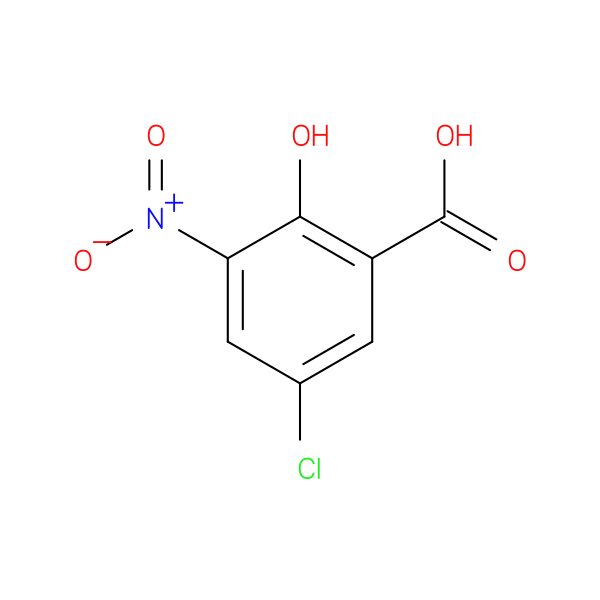 5-Chloro-2-hydroxy-3-nitrobenzoic acid