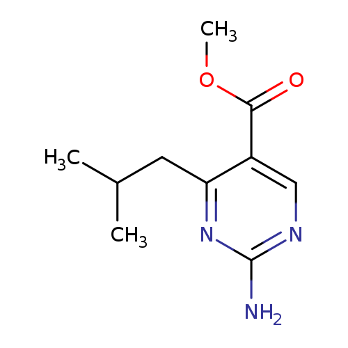 Methyl 2-amino-4-isobutylpyrimidine-5-carboxylate