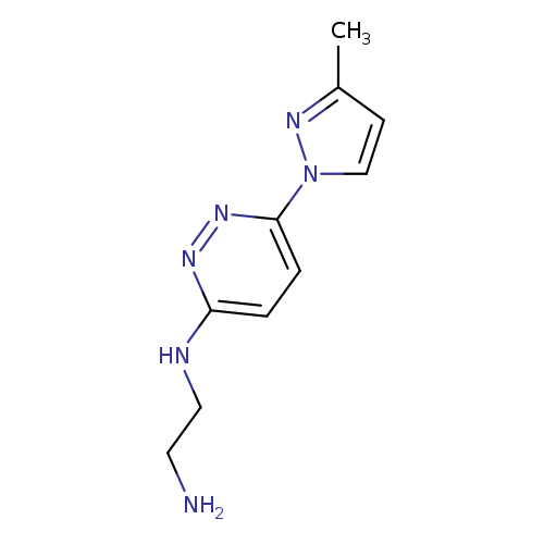N1-(6-(3-methyl-1H-pyrazol-1-yl)pyridazin-3-yl)ethane-1,2-diamine