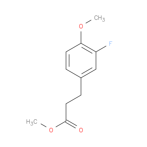 Methyl 3-(3-Fluoro-4-methoxyphenyl)propanoate