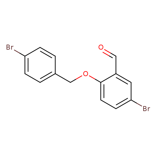 5-Bromo-2-[(4-bromobenzyl)oxy]benzaldehyde