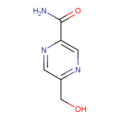 5-(Hydroxymethyl)pyrazinecarboxamide