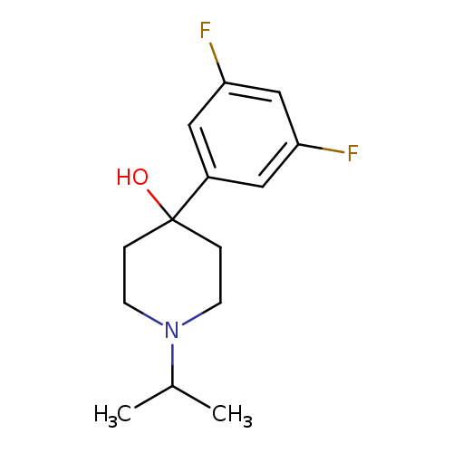 4-(3,5-Difluorophenyl)-4-hydroxy-1-iso-propylpiperidine