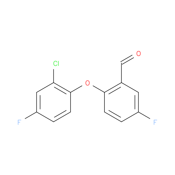 2-(2-chloro-4-fluorophenoxy)-5-fluorobenzaldehyde