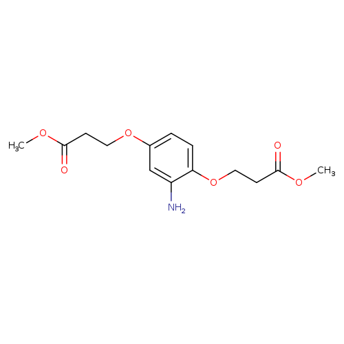 Dimethyl 3,3'-[(2-amino-1,4-phenylene)bis(oxy)]dipropanoate