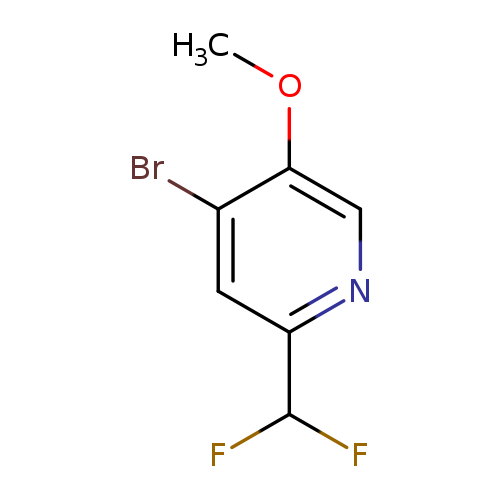 4-BROMO-2-(DIFLUOROMETHYL)-5-METHOXYPYRIDINE