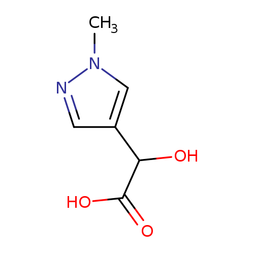 2-Hydroxy-2-(1-methyl-1H-pyrazol-4-yl)acetic acid