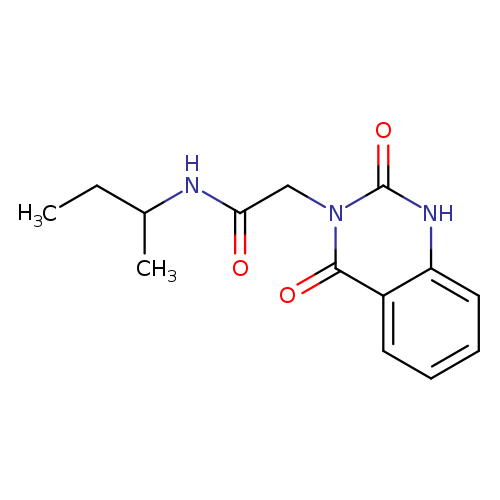 N-(butan-2-yl)-2-(2,4-dioxo-1,2,3,4-tetrahydroquinazolin-3-yl)acetamide