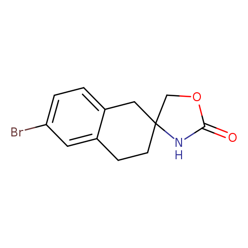 6-bromo-3,4-dihydro-1H-spiro[naphthalene-2,3'-[1,4]oxazolidine]-5'-one