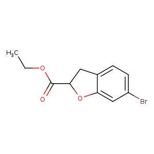 ethyl 6-bromo-2,3-dihydro-1-benzofuran-2-carboxylate