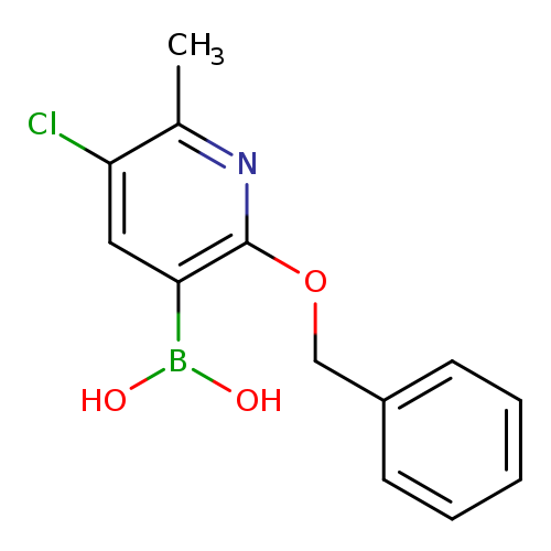 [2-(Benzyloxy)-5-chloro-6-methylpyridin-3-yl]boronic acid