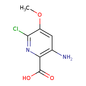 3-Amino-6-chloro-5-methoxy-pyridine-2-carboxylic acid