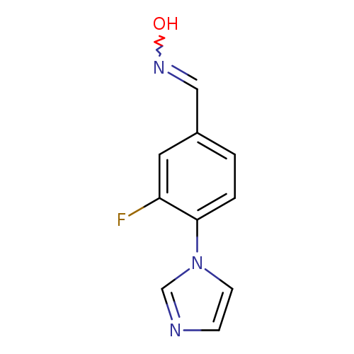 3-Fluoro-4-(1h-imidazol-1-yl)benzaldehyde oxime