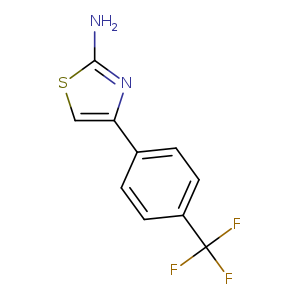 2-Thiazolamine, 4-[4-(trifluoromethyl)phenyl]-