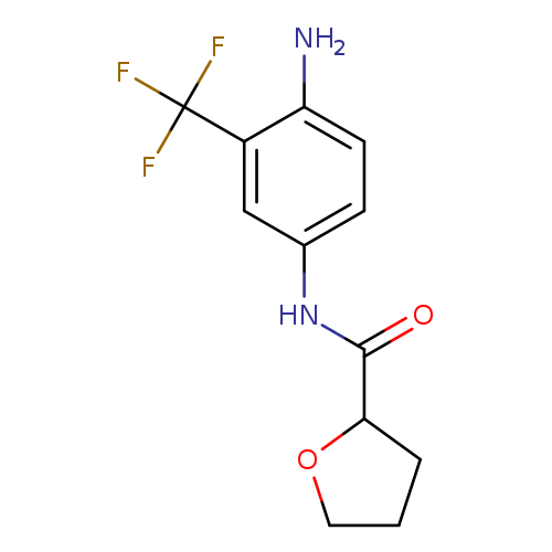 N-[4-Amino-3-(trifluoromethyl)phenyl]oxolane-2-carboxamide
