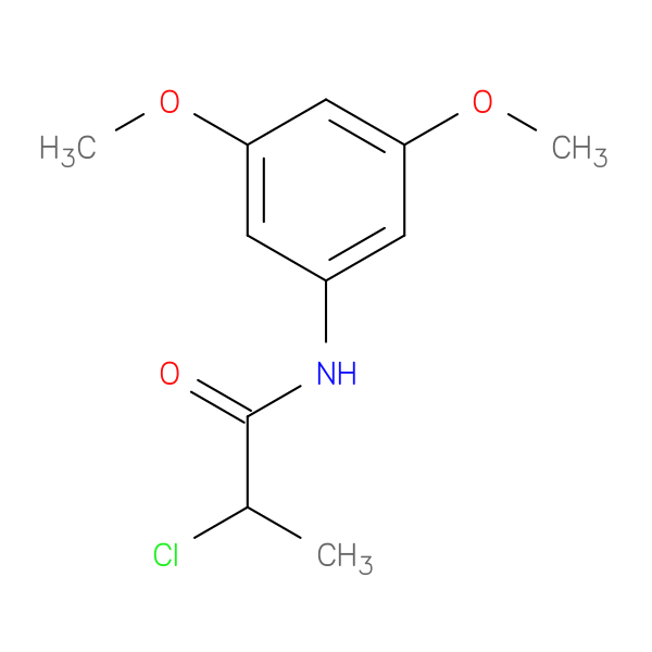 2-chloro-N-(3,5-dimethoxyphenyl)propanamide
