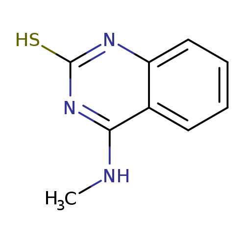 4-(methylamino)quinazoline-2-thiol