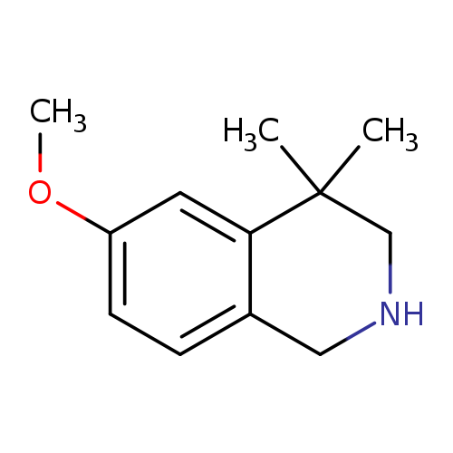 6-methoxy-4,4-dimethyl-1,2,3,4-tetrahydroisoquinoline
