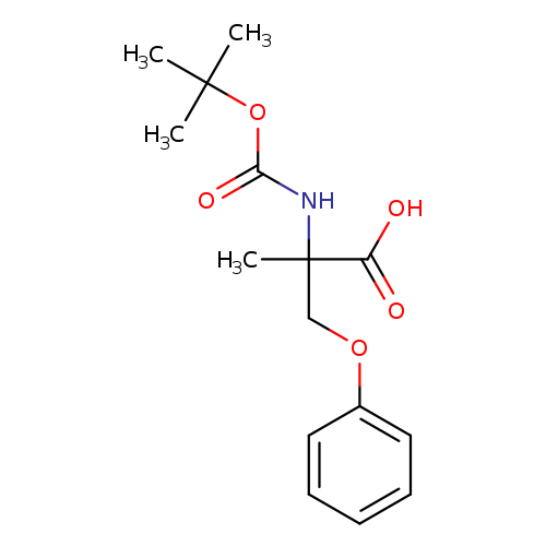 2-{[(tert-butoxy)carbonyl]amino}-2-methyl-3-phenoxypropanoic acid